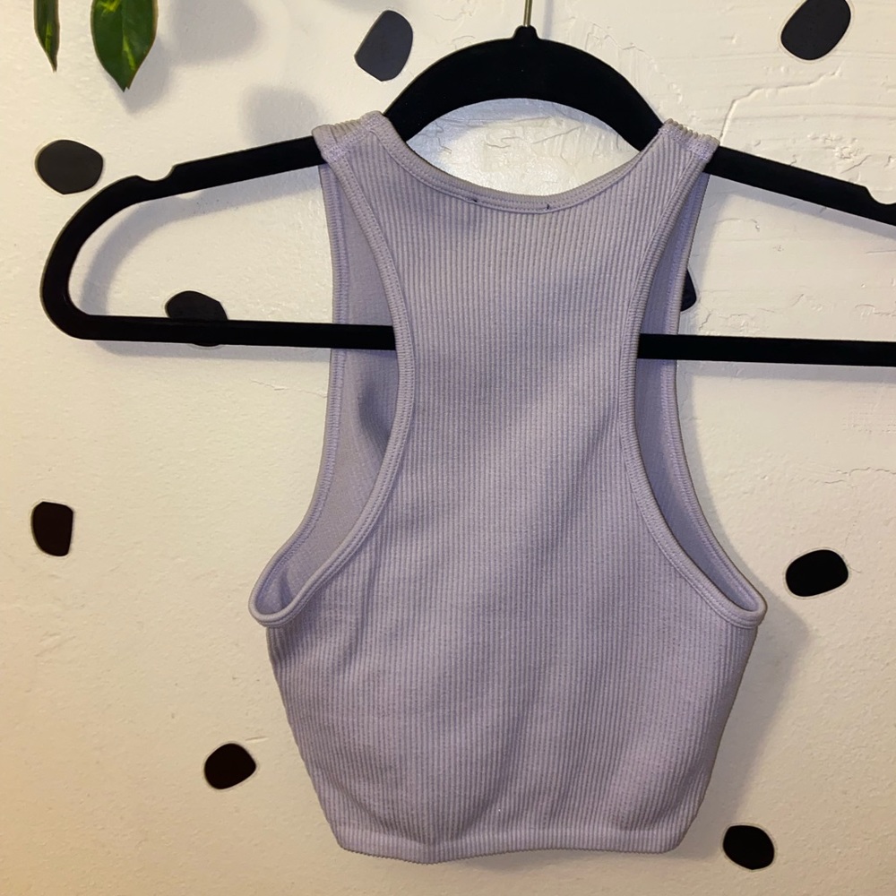 Zara Ribbed Cropped Tank - Picture 4 of 4